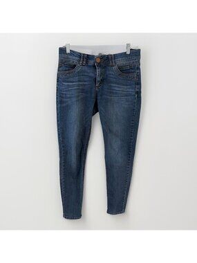 Democracy Women's Ab Technology Skinny Jeans Size 6 Medium Wash Low Rise